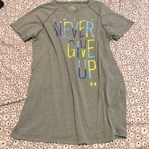 Girls size large Under Armour t-shirt